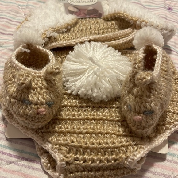 So-Dorable Knit Baby Bunny Suit - Picture 4 of 5